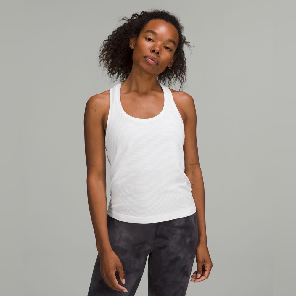 Lululemon Swiftly Tech White Tank Top